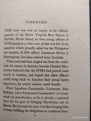 They Were Expendable, by W. L. White, 218 pages, ©1942, 1st Print