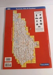 Kentucky Atlas and Gazetteer – Detailed Topographic Maps, DeLorme (Paperback)