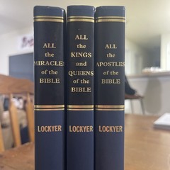 Lockyer 3 Book Set Lot