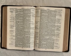The New Chain Reference Bible Thompson 4th Improved Edition B B Kirkbride 1964