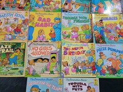 Berenstain Bears Book Lot 14 Kids Children Books First Time Books Vintage Mix