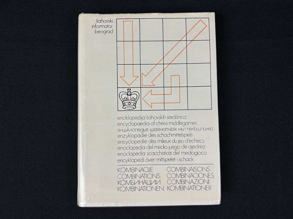 Encyclopedia Of Chess Middlegames Combinations 1980 Sahovski Informant Hardcover