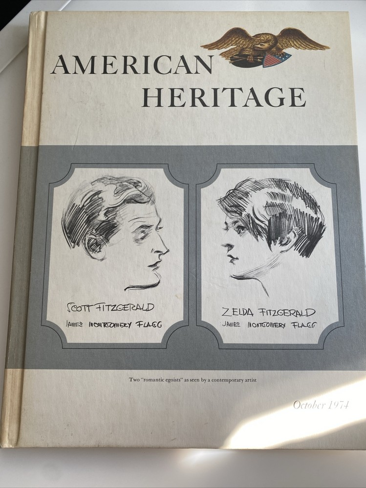 American Heritage Book History Magazine HC Vol XXV No.6 October 1974 abk