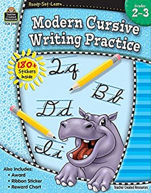 Ready-Set-Learn: Modern Cursive Writing Practice Grd 2-3 Paperbac