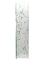 French Journal Bible, Segond 21, Blue Flower Cover & Pages, Padded Hardcover