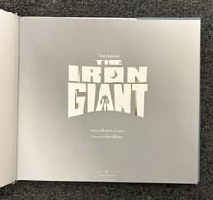 THE ART OF THE IRON GIANT / Hardcover / By Ramin Zahed / 2016 / Insight Editions