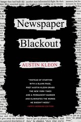 Newspaper Blackout – paperback Kleon, Austin