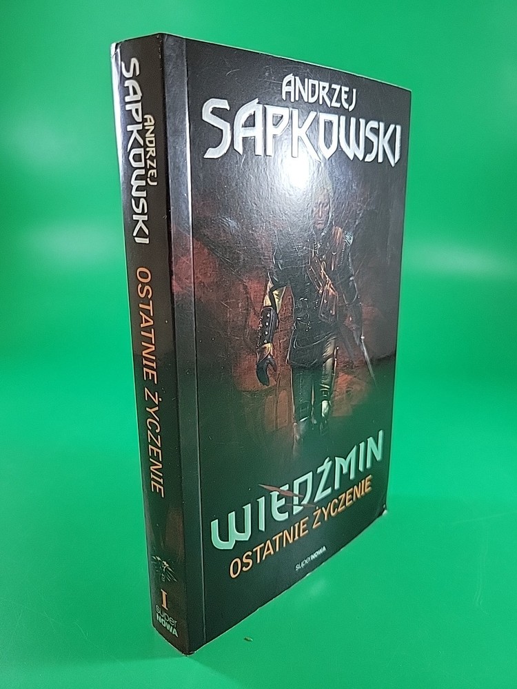 WIEDZMIN OSTATNIE ZYCZENIE Andrzej Sapkowski PB VG **VERY RARE