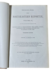 Northeastern Reporter Vols 64, 66, 68 & 69 (1902–1904) Antique Law Books Set of4