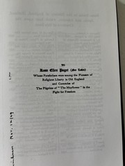 Bradford’s History of the Plymouth Settlement 1608-1650; Scholar Select; 349 pgs