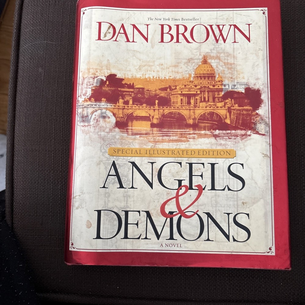 Dan Brown Robert Langdon Series Angels & Demons Special Illustrated Edition HC