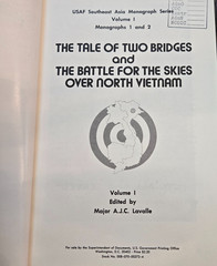USAF Southeast Asia Monograph Series Vol 1 and Vol 3