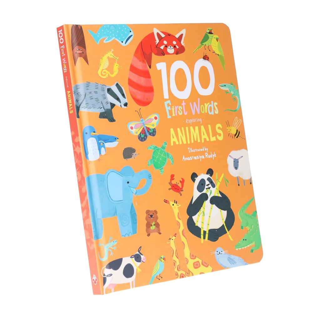 100 First Words Exploring Animals By Sweet Cherry Publishing – Ages 3-5-BB