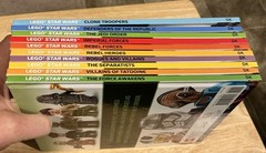 2016 Lego Star Wars Hardcover Book Set Of 10 NEW But Read