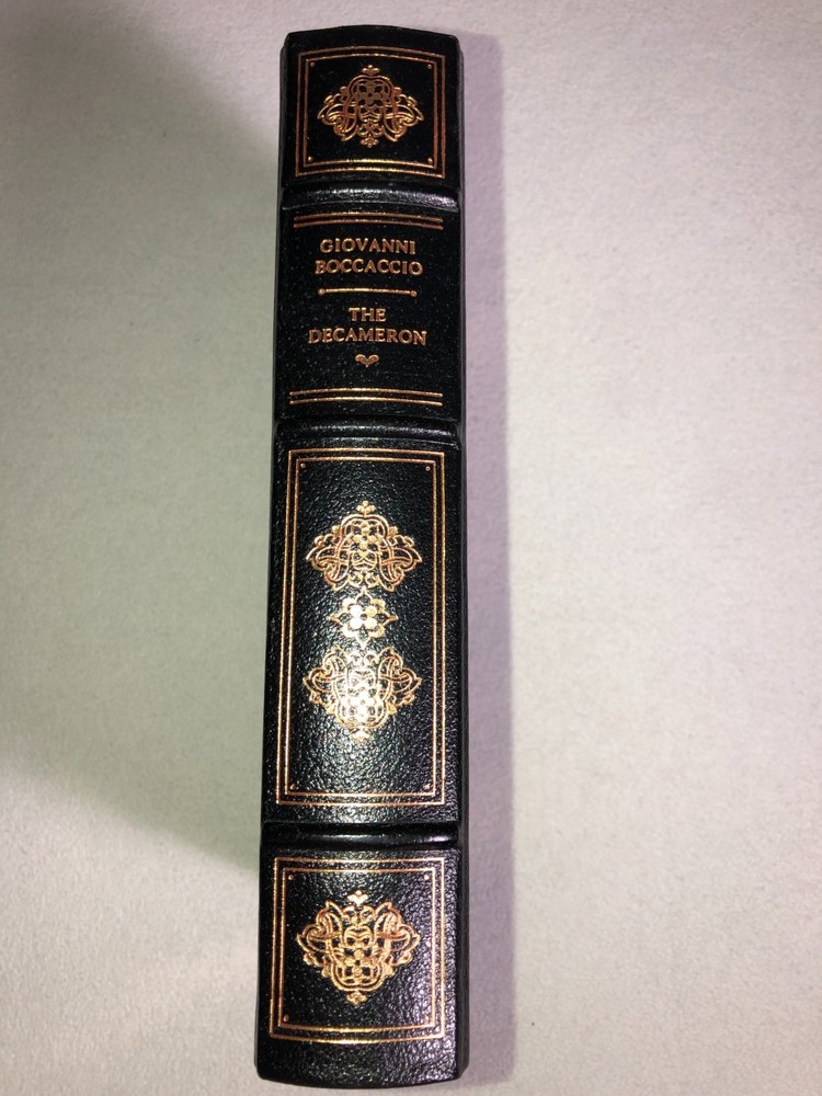 The Franklin Library Books Hardcover 1/4 Leather Gold Gild Most Unread Choose