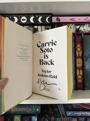 SIGNED Carrie Soto Is Back, Taylor Jenkins Reid Waterstones 1st Edition #176/500