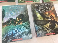 Set/5- Rick Riordan/Percy Jackson & the Olympians Series Books 1-5 Paperbacks