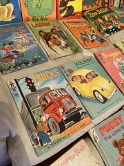Lot of 21 Vintage Children’s Books 1950s 60s 70s Wonder Books Tip-top Rand Mcnal