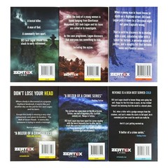 DCI Logan Crime Thrillers Series by JD Kirk 6 Books (Book 7-12) – PB
