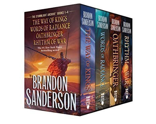 Stormlight Archives HC Box Set 1-4: The Way of Kings, Words of Radiance,…