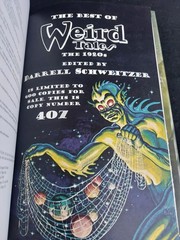 Centipede Press~ Weird Tales: Best of the 1920s ~ SIGNED/NUMBERED/SLIPCASED