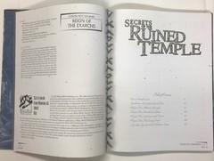 White Wolf 40310 Mage: The Awakening Secrets of the Ruined Temple Hardcover, VG+