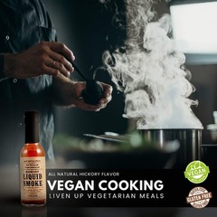 All-Natural Hickory Liquid Smoke – 5 Oz for Flavorful Cooking Adventures