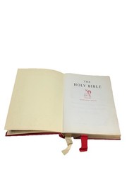 Holy Bible, Michelangelo Edition Confraternity & Douay Texts 9-8-1966 In Plastic