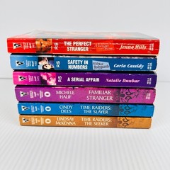 6x Silhouette Romantic Suspense PB Books/Novels – Multiple Titles & Authors