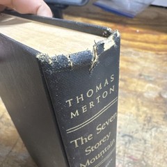 The Seven Storey Mountain by Thomas Merton, ©1948 Hard Cover Book 1st Edition