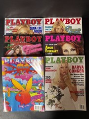 Playboy Magazines/ Lot Of 6 (2000-2001)