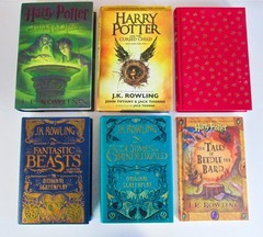 Lot of 7, Harry Potter Beedle Bard Fantastic Beasts Quidditch Plus, J.K. Rowling