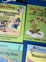 Walt Disney Fun-To-Read Library Lot Set Vintage 1986 1990 Book Hardcovers