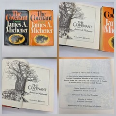 Lot of 12 JAMES A. MICHENER Books Multiple Titles Vintage HC w/DJ