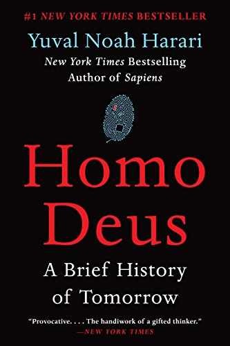 Homo Deus: A Brief History of – Paperback, by Harari Yuval Noah – Very Good q