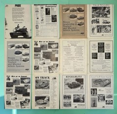 ⭕️ LOT OF 12 VINTAGE MUSEUM ORDNANCE MAGAZINE U.S. ARMY TANK MILITARY JOURNALS