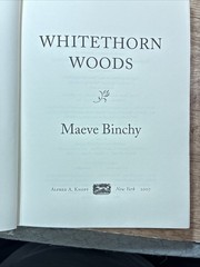 LOT of 2 Maeve Binchy Hardcover Books-Quentins & Whitethorn Woods