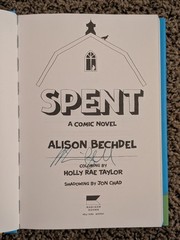 ALISON BECHDEL – signed/autographed SPENT: A COMIC NOVEL (2025) – 1st edition