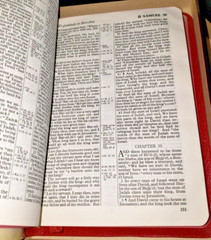 Oxford KJV Bible | *NOS* Persian Morocco Leather „Delta Kappa Gamma” in Box WOW