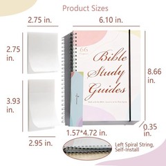 Bible Study Guides 66 Pages/The Bible Study Book Summary Guide/Bible Study Plan