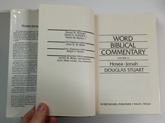 Hosea-Jonah by Douglas Stuart – World Biblical Commentary 31 (Word, 1987) HCDJ