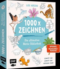 Die ultimative Motiv-Bibliothek – 1000 x zeichnen Lise Herzog