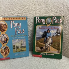 Lot 21 Pony Pals Book Paperback Horse Books Jeanne Betancourt Vintage Scholastic