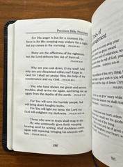 Precious Bible Promises NKJV Jim Tammy Bakker Blue Leather Thomas Nelson Box