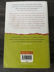 India Unbound: From Independence To The Global Information Age By Gurcharan Das