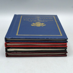 Historical American Document Reprints Book Lot of 4 Constitution Rules Civility