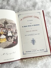 Dickens, A CHRISTMAS CAROL – Top Quality Facsimile of 1843 1st Edition Original