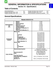 MERCURY 1986-2003 6 8 9.9 10 15 HP SERVICE MANUAL SPIRAL FASTENED, TOUGH COVERED