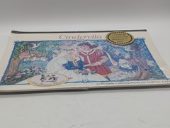 Cinderella Nana Banana Large Coloring Book Vintage Sealed 32 Pages 20” X 14”