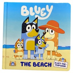 Bluey Board Book Set x 2 The Pool The Beach Hardcover Kids TV Series Picture Lot
